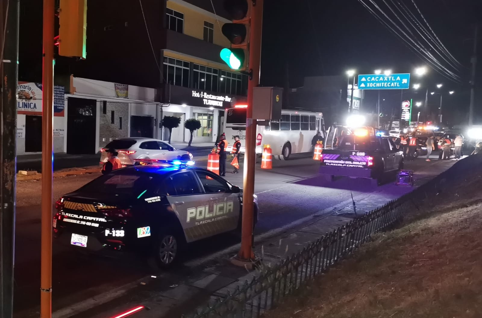 Continúa Dirección de Seguridad Municipal impulsando el Operativo Alcoholímetro para salvar vidas y construir paz en Tlaxcala